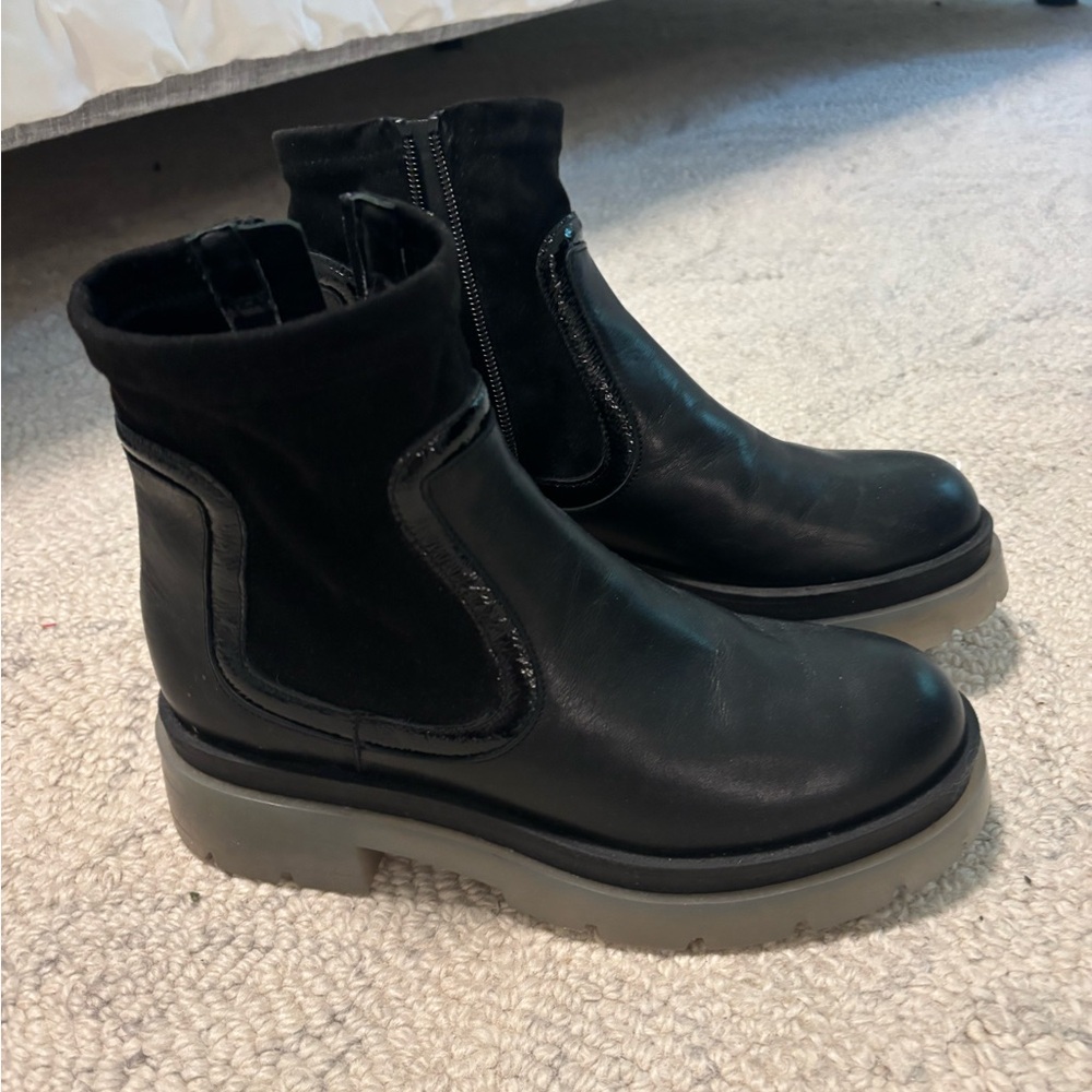 Aquatalia Black Ankle Boots